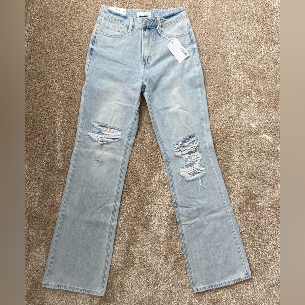 NWT size 25 flare jeans